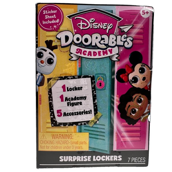 Disney Other - Disney Doorables Academy Surprise Lockers ELSA FROZEN Ultra Rare NEW SEALED BOX